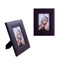 Porta retrato de curpiel.