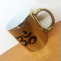 Taza Dorada OM